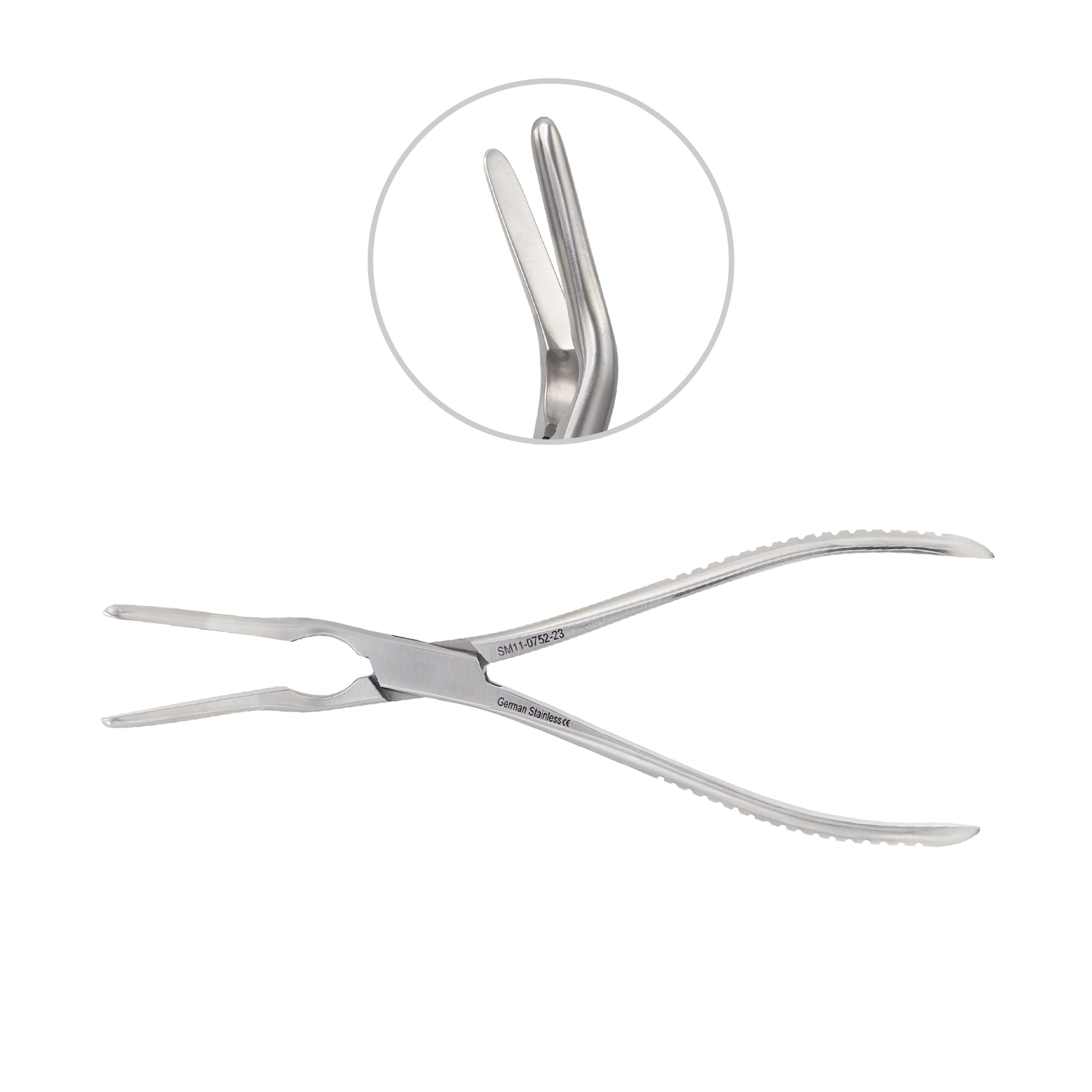 Smooth Jaws Bone Holding Forceps 23cm