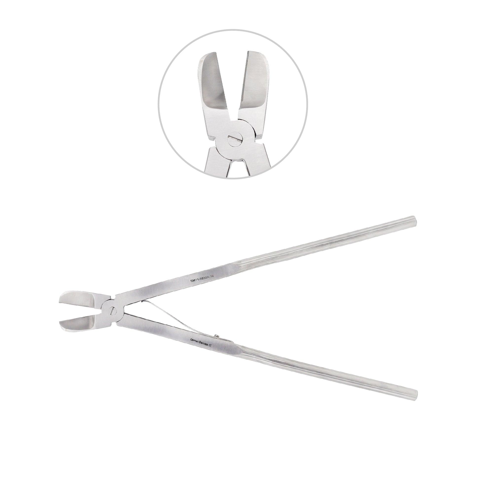 Bethune Rib Shear 34cm – S-Shaped Handle