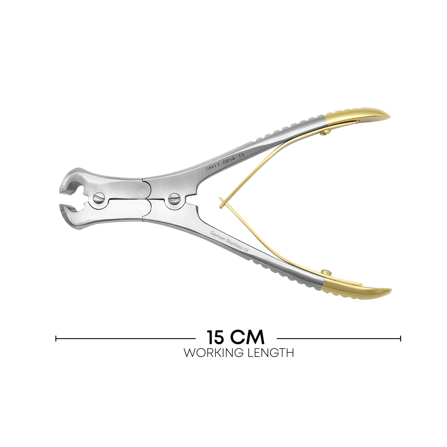 Front End Wire Cutting Plier TC Gold – 15cm / 6" | Cuts Up to 1.3mm