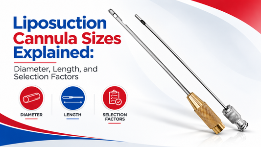 Liposuction Cannula Sizes Explained: Diameter, Length, and Selection Factors