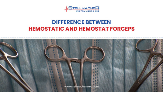 Difference Between Hemostatic and Hemostat Forceps