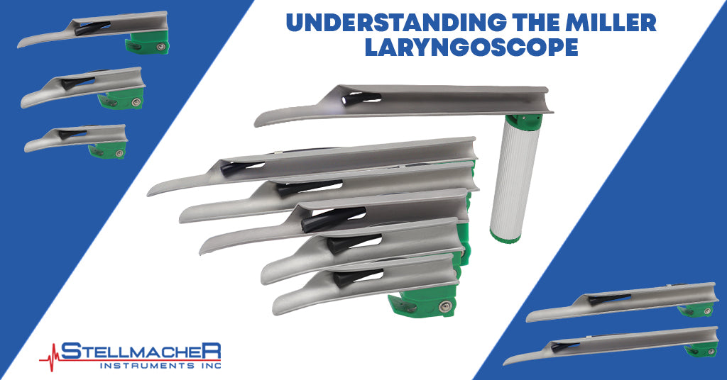 Miller Instruments Miller Laryngoscope Direct vs Fiber Optic Laryngoscope