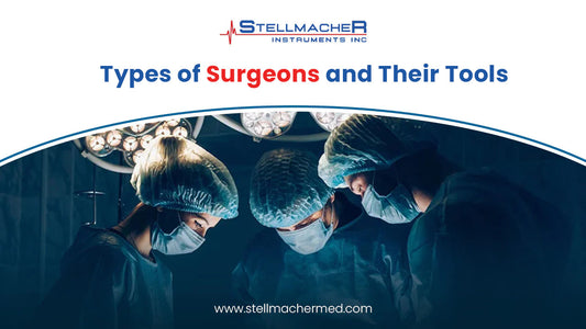 Types of Surgeons and their Tools