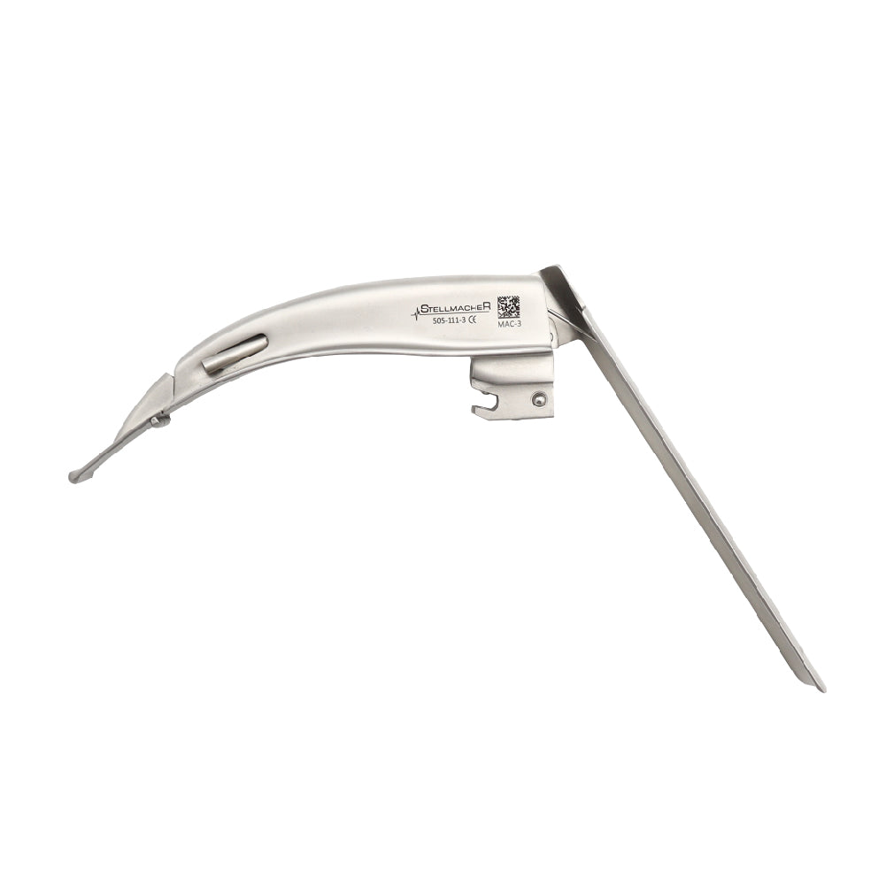 Flexible Macintosh Interchangeable Reusable Laryngoscope sets (Fiber Optic) Cold Light Guide