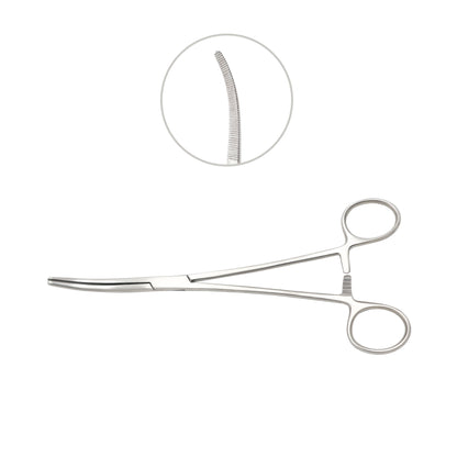 Rochester Pean Hemostatic Forceps 16cm Curved