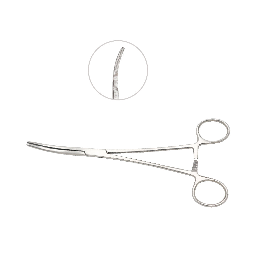 Rochester Pean Hemostatic Forceps 22cm Curved