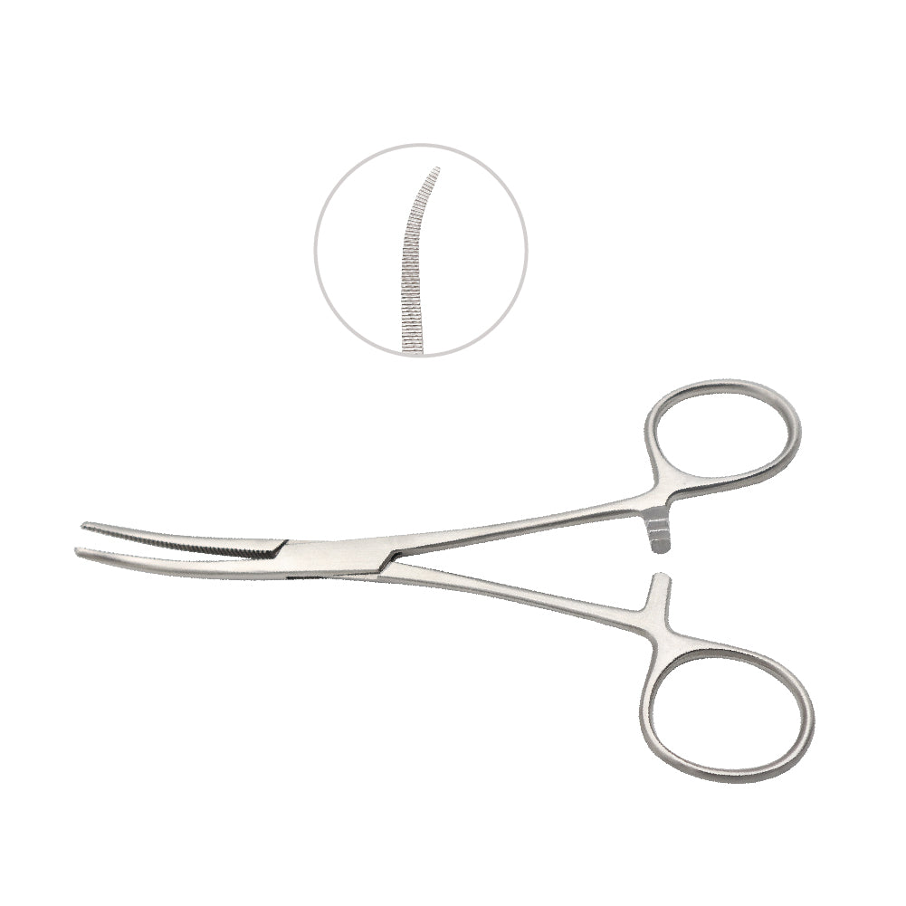 Pean Hemostatic Forceps 14cm Curved