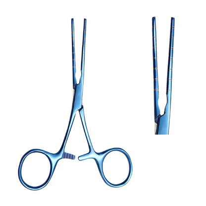 Premium Titanium Atrauma Peripheral Vascular Clamp – 11cm, 2.4mm | Debakey Forceps