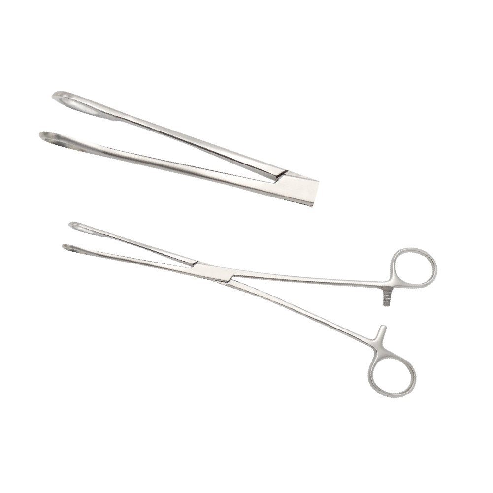 Foerster Sponge Holding Forceps 25cm Plain Straight