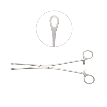 Foerster Sponge Holding Forceps 25cm Plain Straight