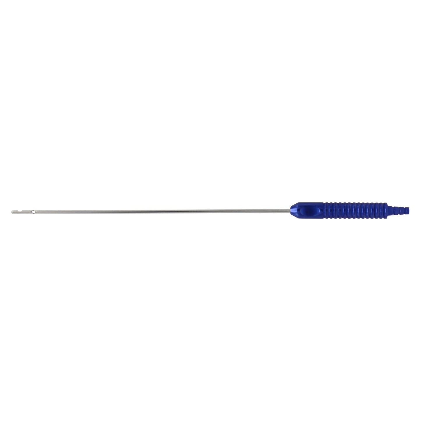 Multi-Hole Liposuction Cannula – 1 Central + 2 Lateral Holes | 4 mm × 30 cm | Blue Handle