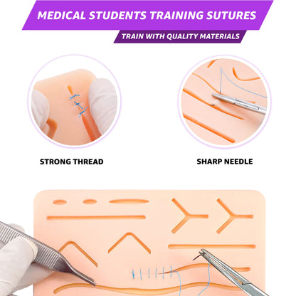 Polypropylene Surgical Sutures USP 2/0 – 12 Pcs Non-Absorbable