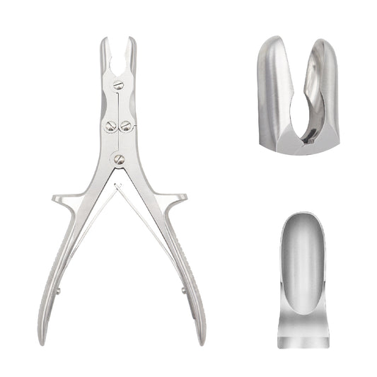 Stille-Luer Double Action Bone Rongeur - 22cm Straight - Stellmacher Instruments inc.