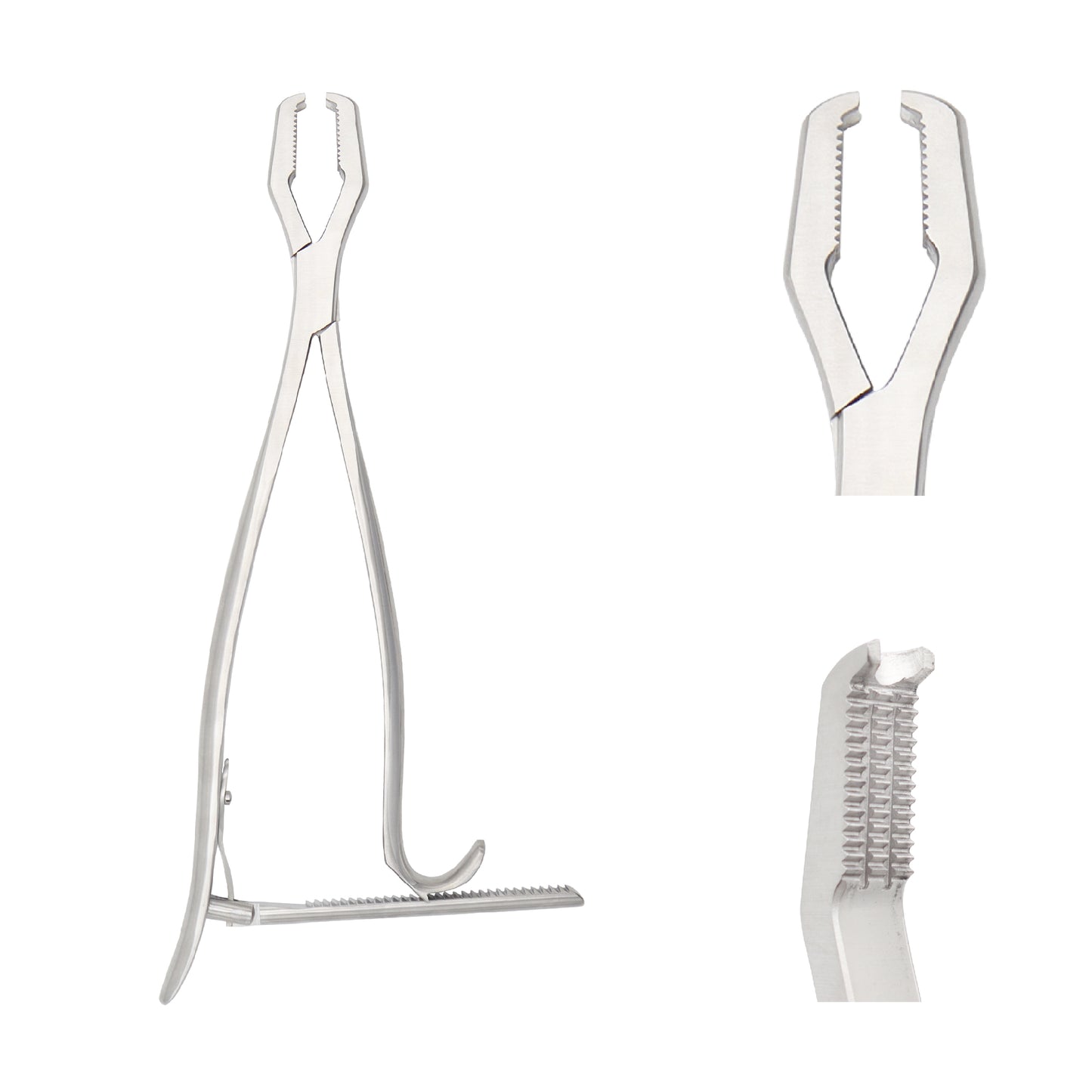 Lane Bone Holding Forceps with Ratchet 33cm