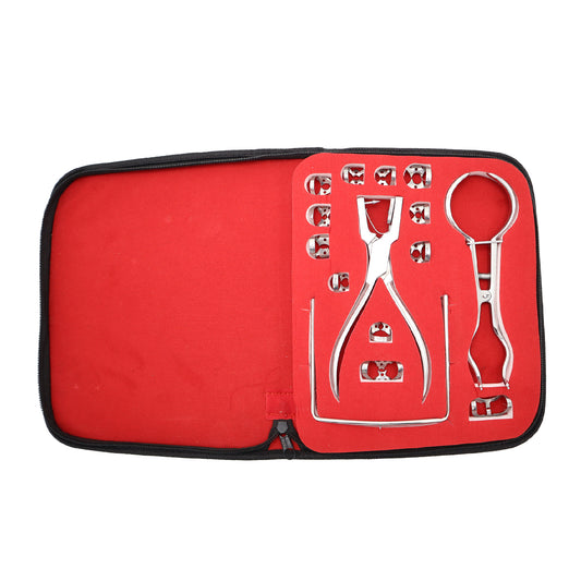 Starter Rubber Dam Kit of 11 Dental Surgical Instruments