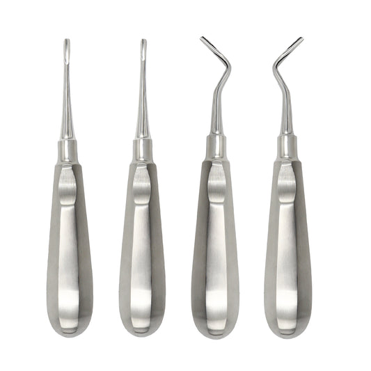 Apical Elevator Set of 4 – Precision Dental Root Elevators