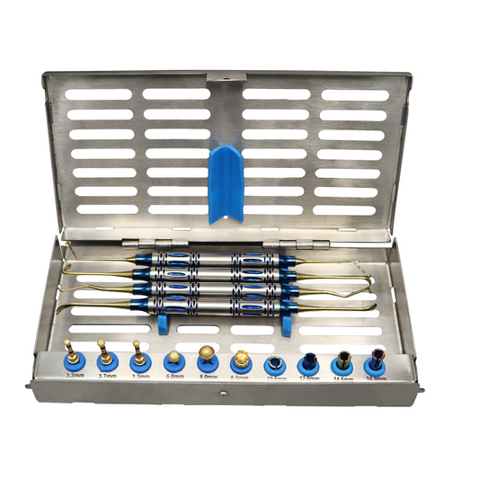 Dental Implant Advanced Sinus Lift Kit Drills Stoppers Elevation Instruments