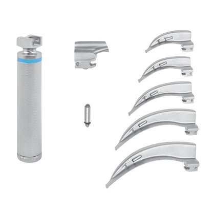 Reusable / Autoclavable Macintosh Conventional (LED/Halogen Bulb) Set - Stellmacher Instruments inc.