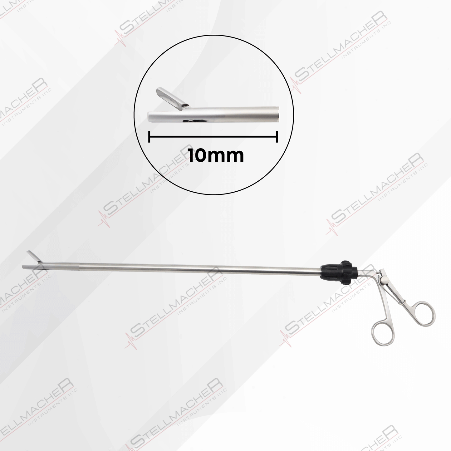 Laparoscopic Spoon Forceps - Rotatable - 10mm