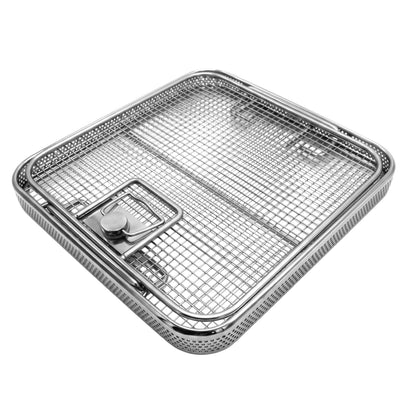 Perforated Surgical Instrument Sterilization Tray with Lid – Standard Model