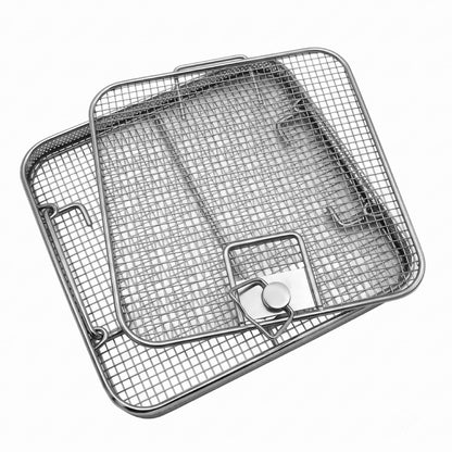 Perforated Surgical Instrument Sterilization Tray with Lid – Standard Model