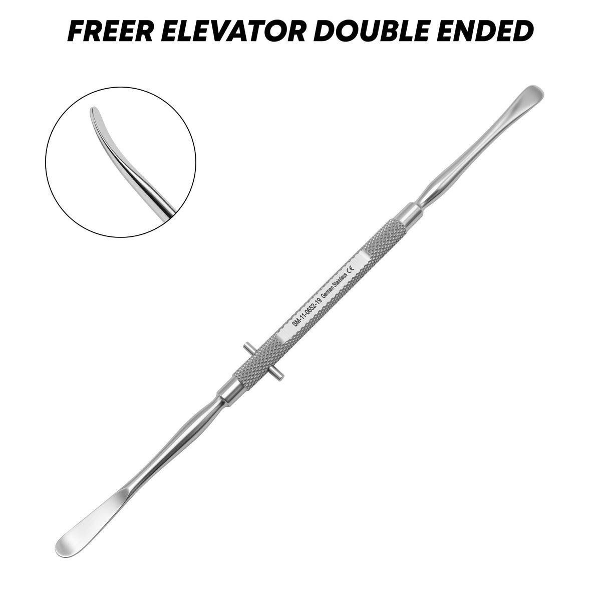 Freer Elevator Double Ended 19cm – ENT Periosteal & Septum Surgical Instrument