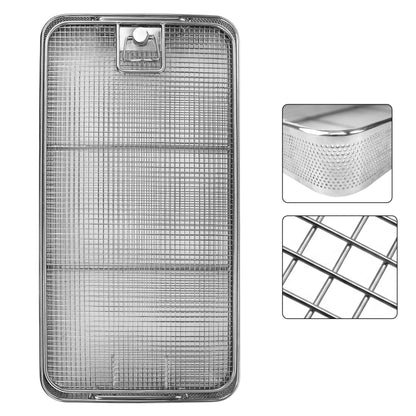 Perforated Surgical Instrument Sterilization Tray with Lid – Standard Model