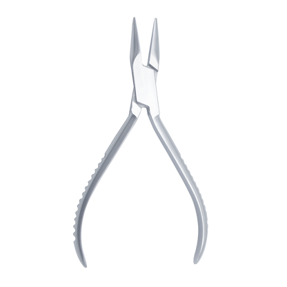 Flat Semicircular Snipe Nose Pliers – 150mm | 1.5mm Tip | Precision Lab Tool