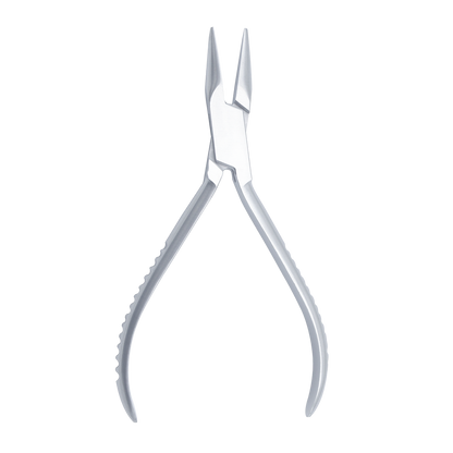 Flat Semicircular Snipe Nose Pliers – 150mm | 1.5mm Tip | Precision Lab Tool