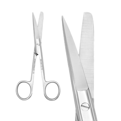 Standard Operating Surgical Scissors – Curved & Straight | 140–145mm