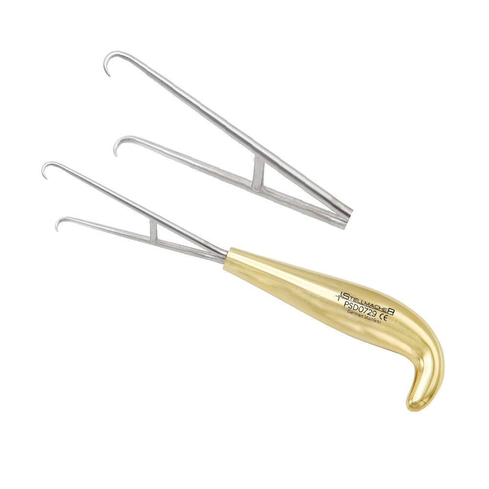 BERENS Mastectomy Skin Flap Surgical retractor - Blade size 85 mm, Length 20 cm