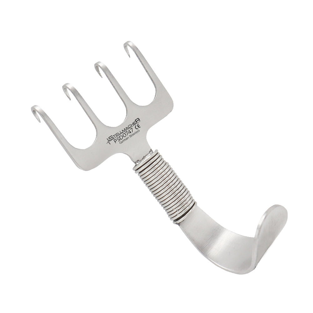 GORNEY RAKE retractor With Spring Neck - Stellmacher Instruments inc.