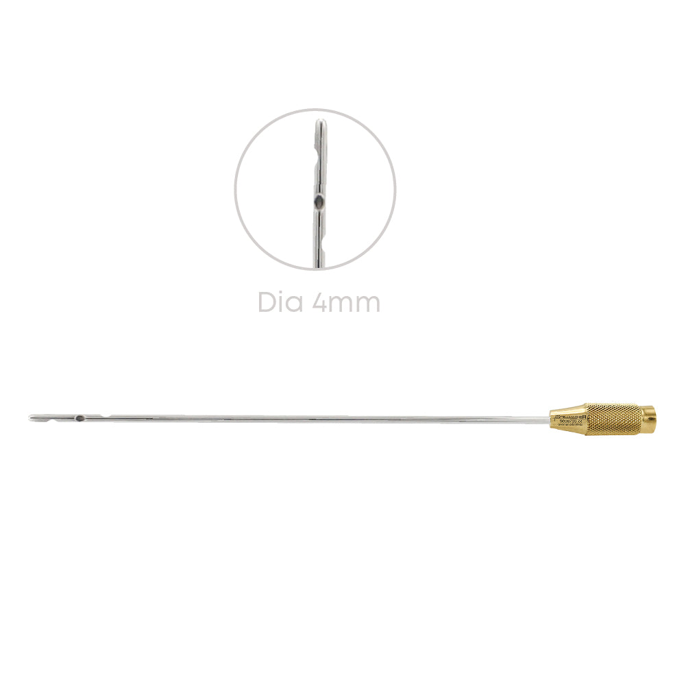 Liposuction Cannula 3 holes diagonal - Stellmacher Instruments inc.