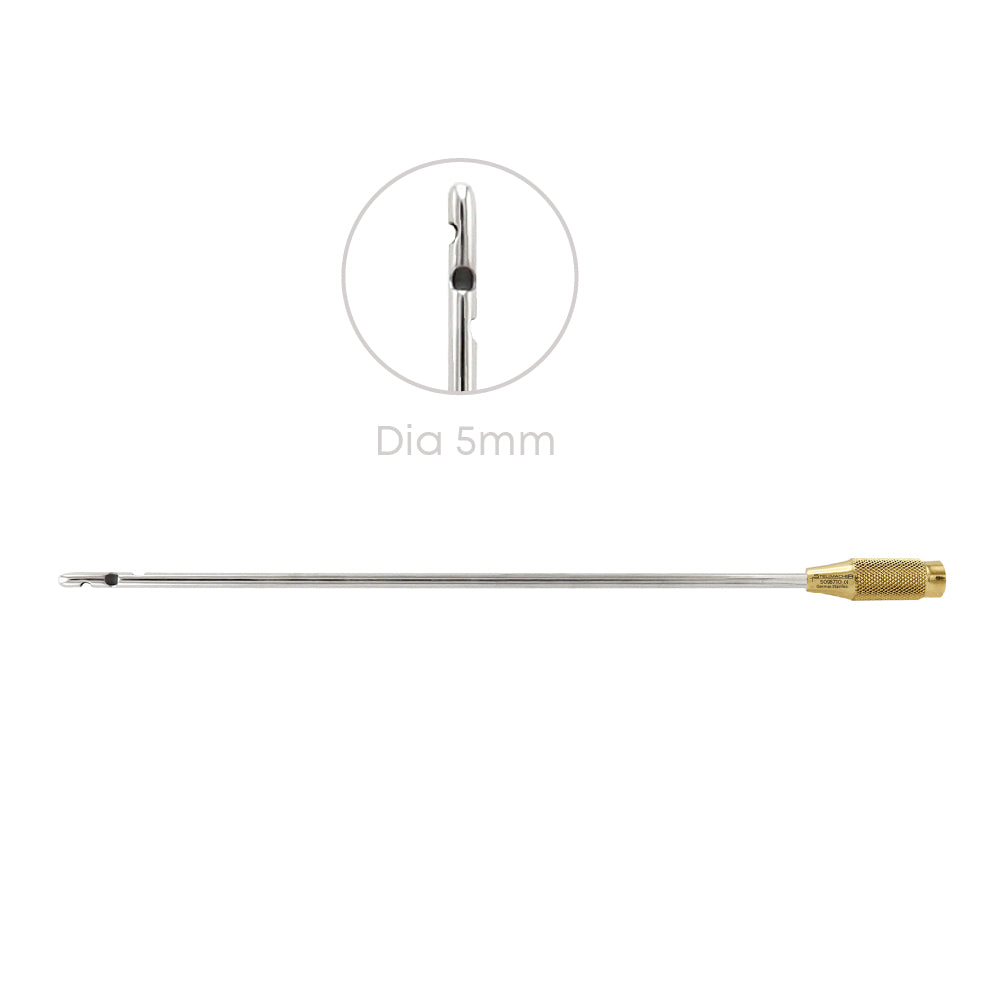 Liposuction Cannula 3 holes diagonal - Stellmacher Instruments inc.