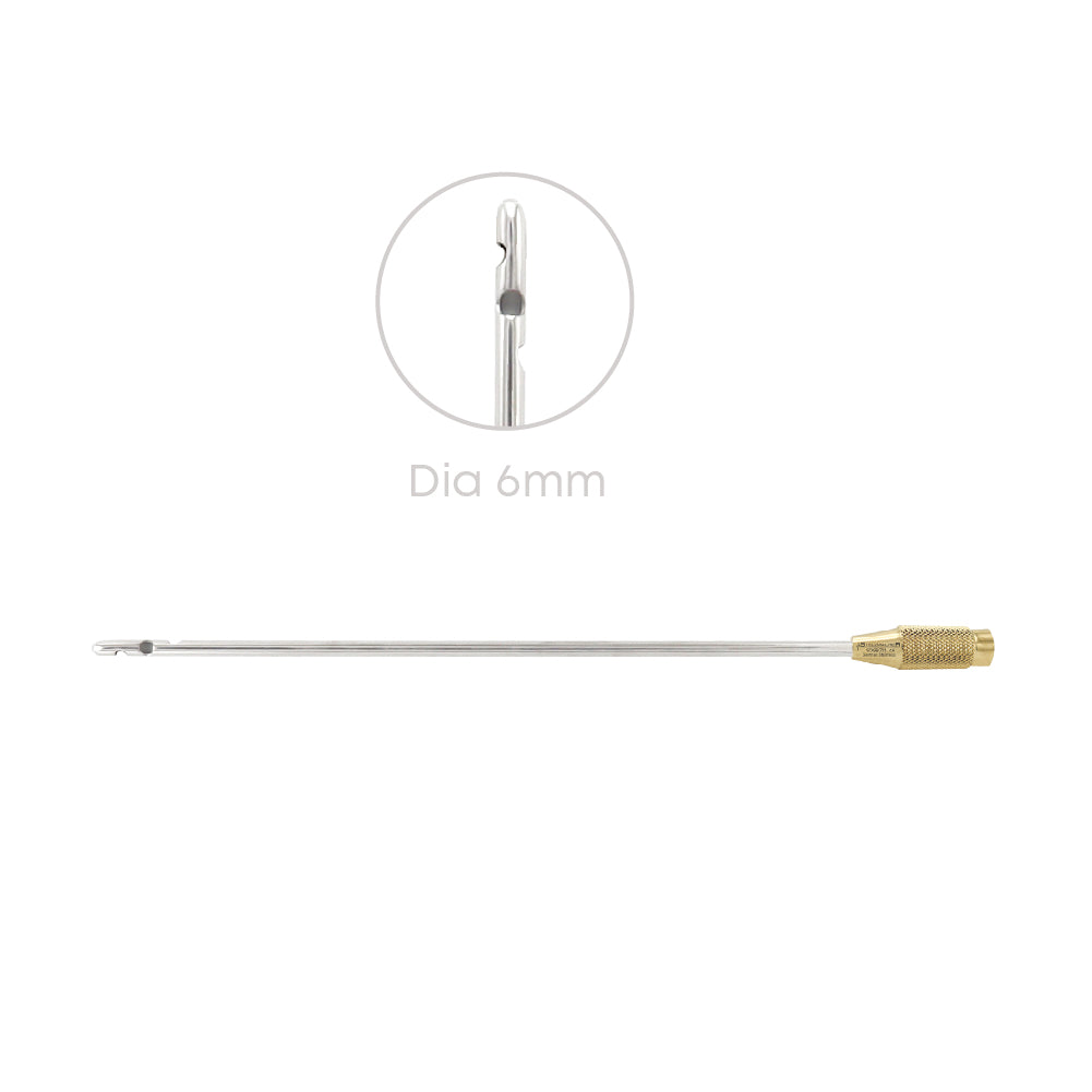 Liposuction Cannula 3 holes diagonal - Stellmacher Instruments inc.