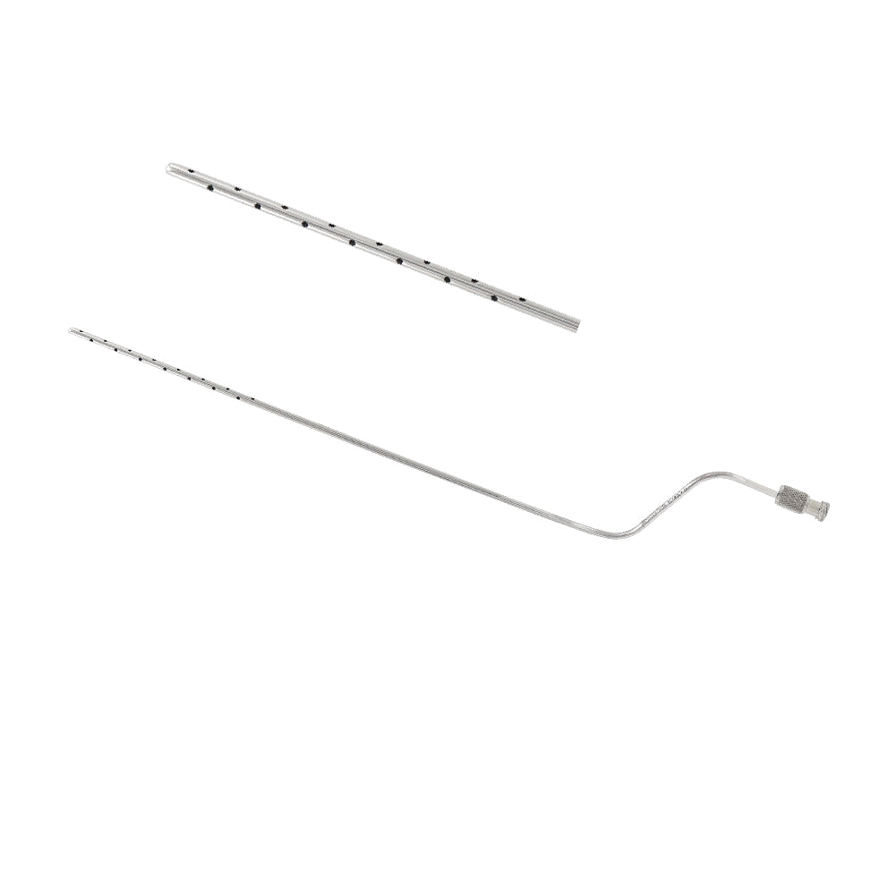 ENTNER Bayonet Multiport Liposuction Cannula – 30 Holes, 30 cm