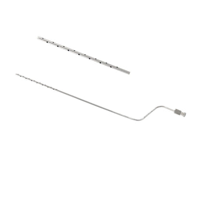 ENTNER Bayonet Multiport Liposuction Cannula – 30 Holes, 30 cm