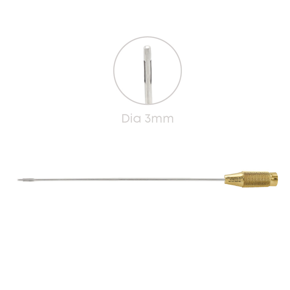 Liposuction Cannula - Three lateral holes - Stellmacher Instruments inc.