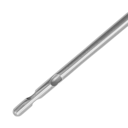 3-Port Liposuction Cannula – 2 Transverse + 1 Central Hole | 4mm & 5mm × 15cm