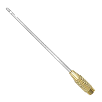3-Port Liposuction Cannula – 2 Transverse + 1 Central Hole | 4mm & 5mm × 15cm