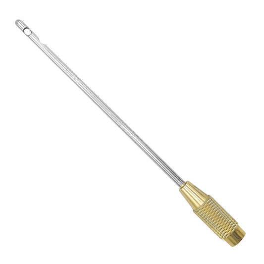 3-Port Liposuction Cannula – 2 Transverse + 1 Central Hole | 4mm & 5mm × 15cm