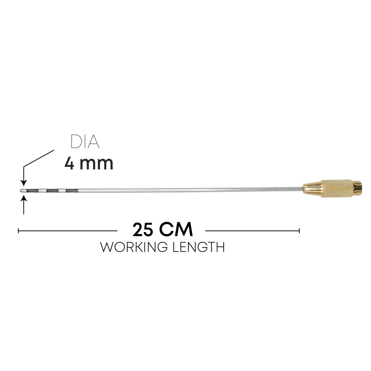 TRIPORT Fournier Liposuction Cannula – 3 Straight Holes