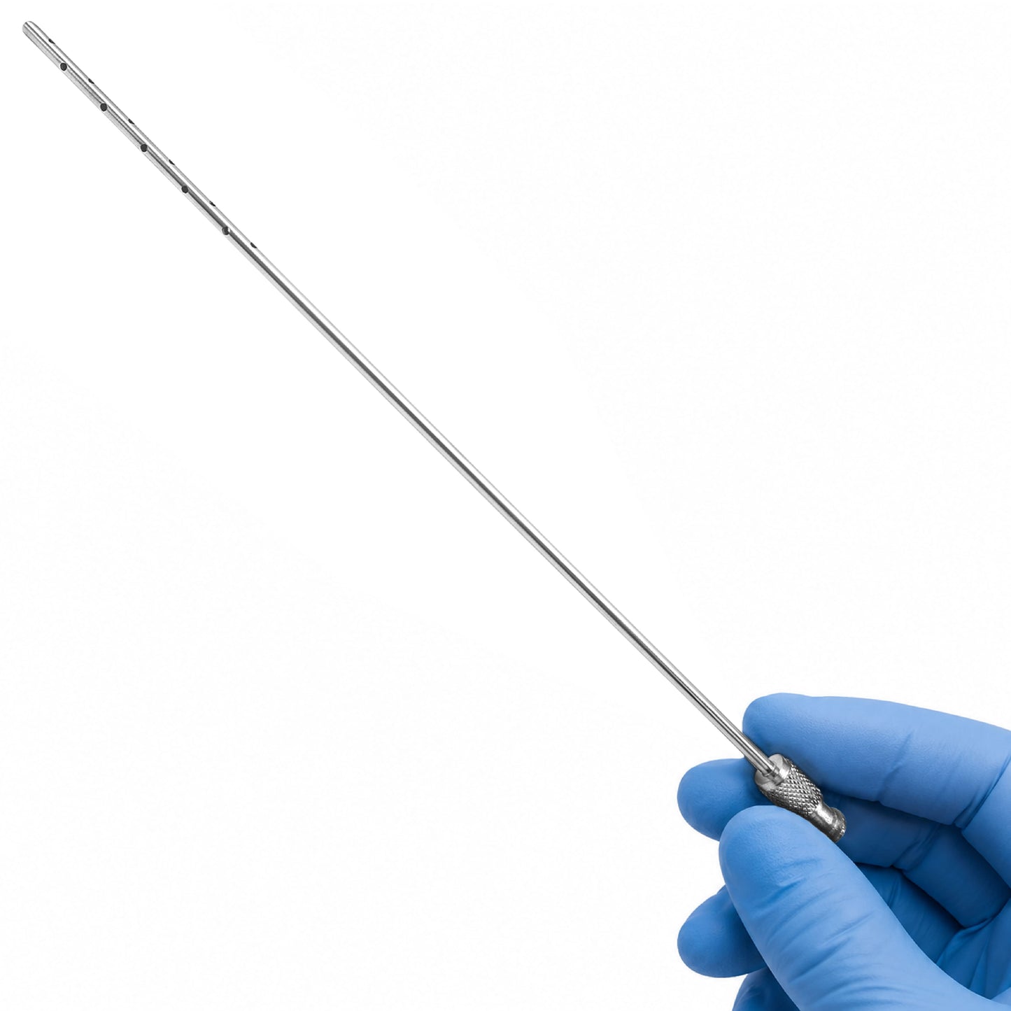 ENTNER Multiport Liposuction Cannula – 22 Holes, Ø3mm × 20cm, Luer-Lock