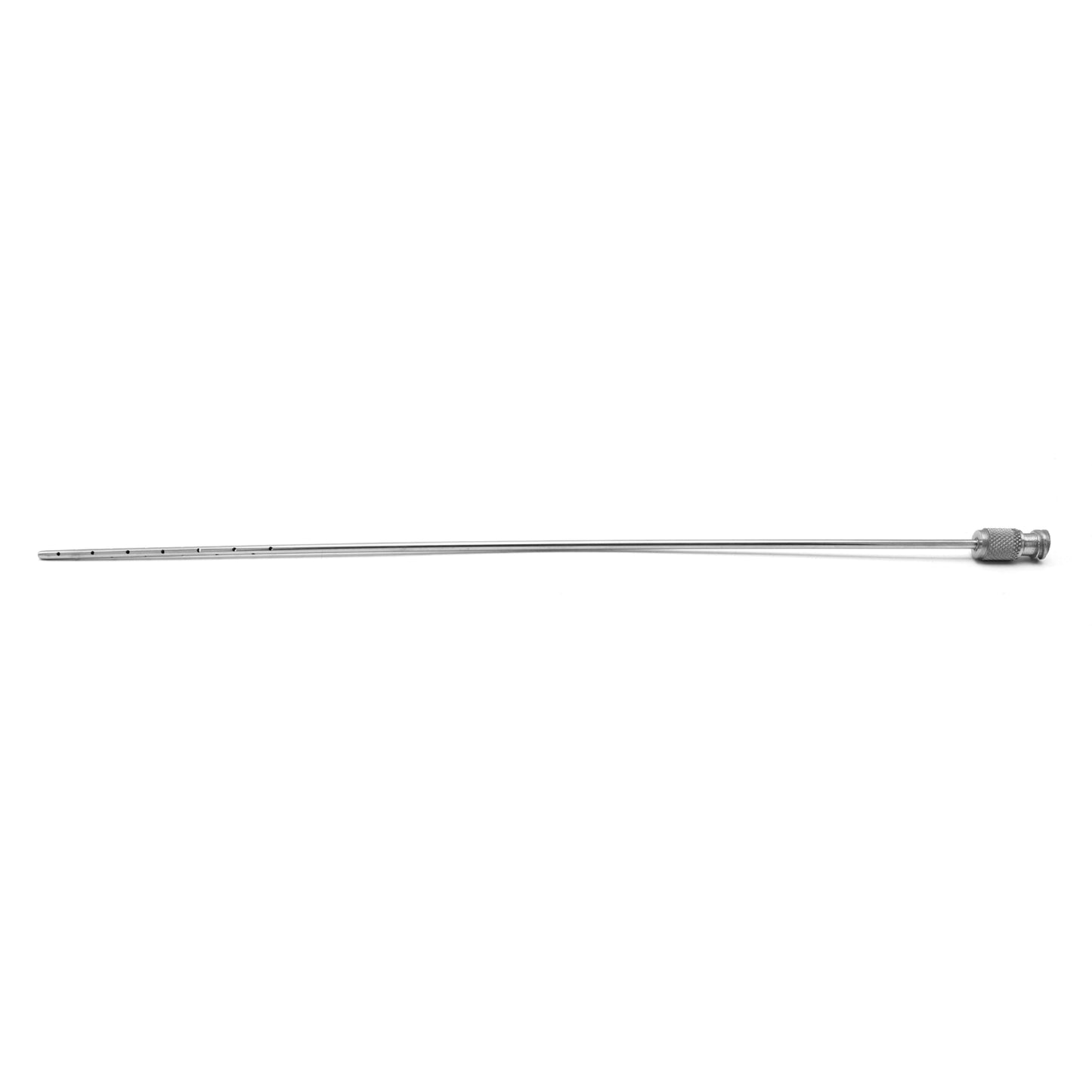 ENTNER Multiport Liposuction Cannula – 26 Holes, Ø2.5mm × 25cm, Luer-Lock
