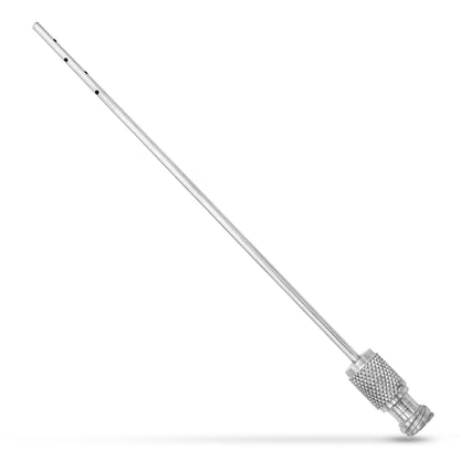 Facial Liposuction Cannula – 8 Holes, Ø1.7mm × 10cm, Luer-Lock