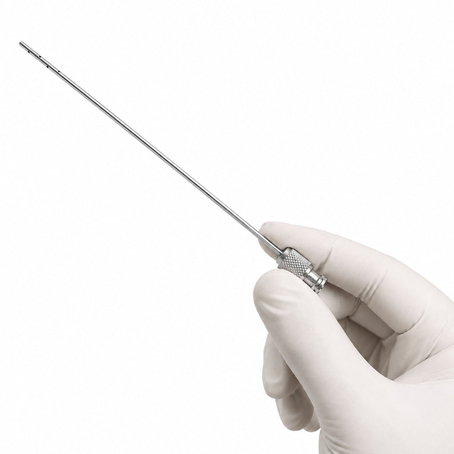 Micro Liposuction Cannula – 8 Holes, Ø2mm × 15cm, Luer-Lock | Facial Contouring