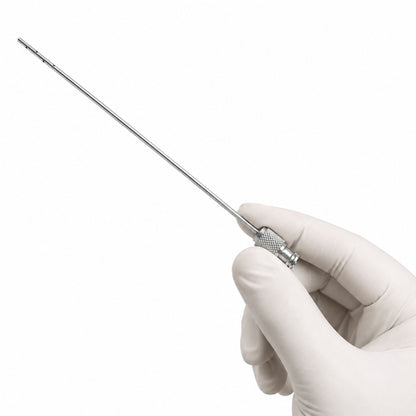 Micro Liposuction Cannula – 8 Holes, Ø2mm × 15cm, Luer-Lock | Facial Contouring