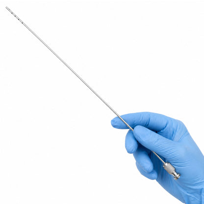 10-Hole Tumescent Infiltration Cannula – Ø2mm × 25cm, Luer-Lock