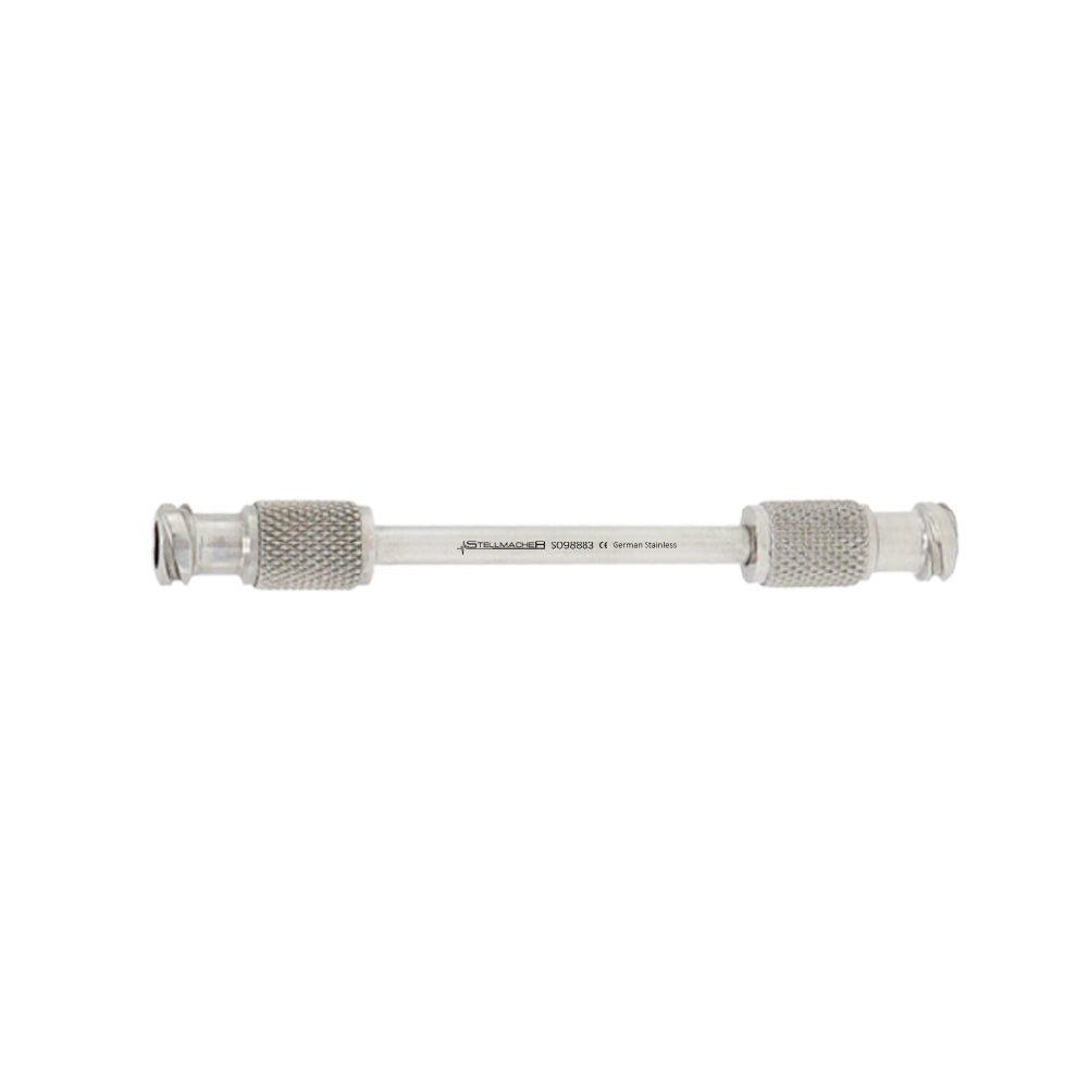 Transfer adapter for luer-lock syringes, length 7.5 cm - Stellmacher Instruments inc.