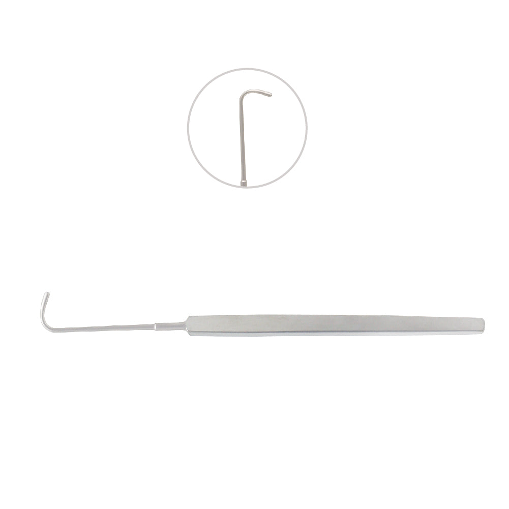 Strabismus Hook 12mm, Overall Length 14.5 cm